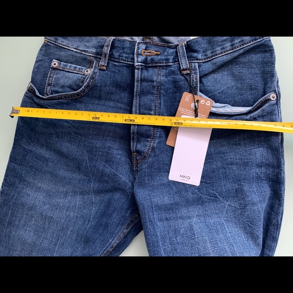 MANGO Mid Waist straight jeans size 34 - Picture 9 of 12